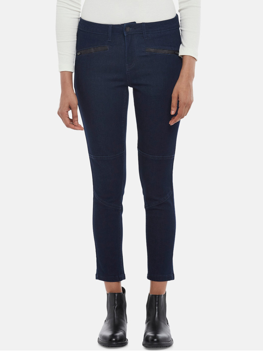 SF JEANS by Pantaloons Women Blue Skinny Fit Jeans