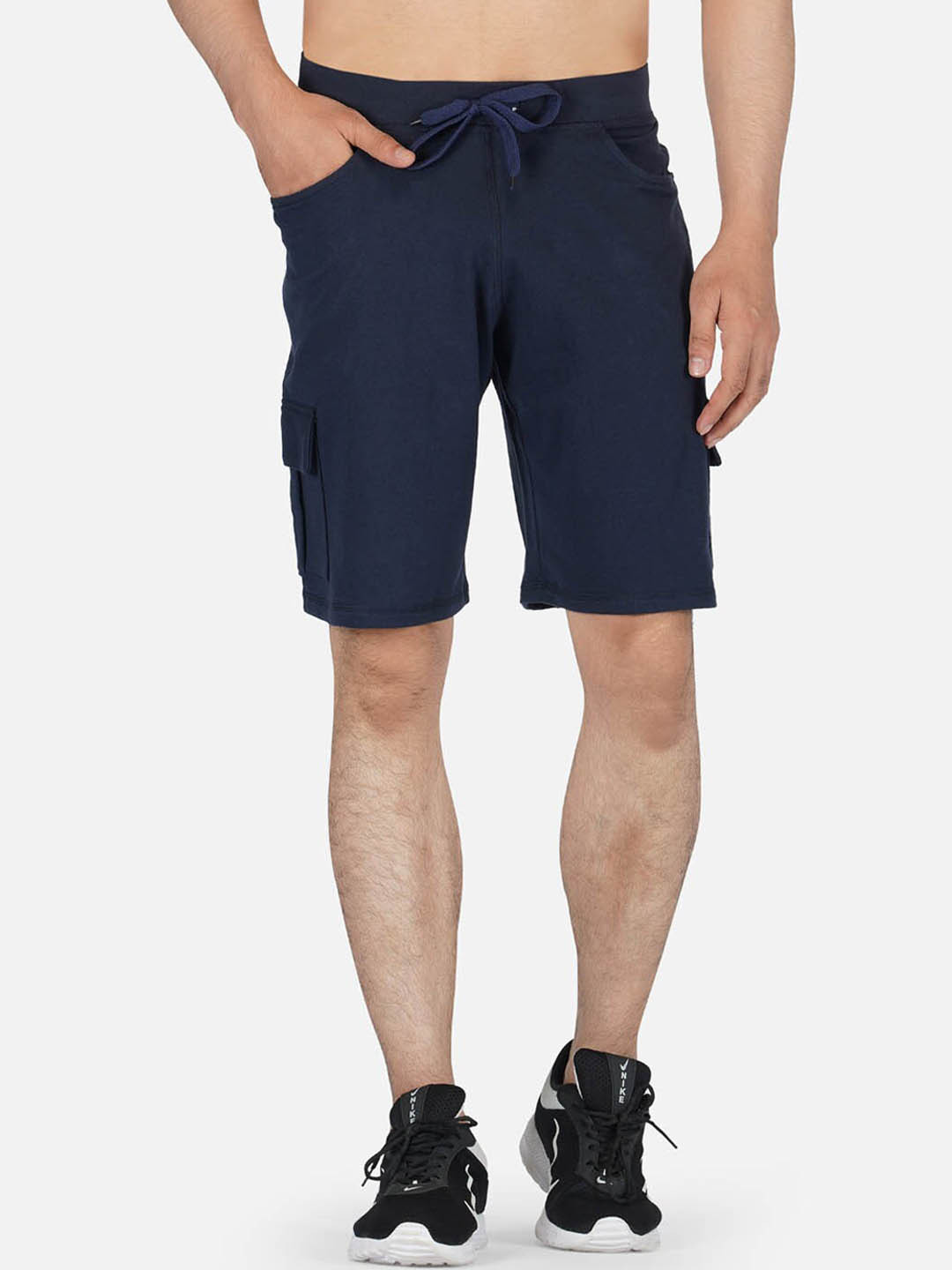 IMPERATIVE Men Blue Cycling Shorts
