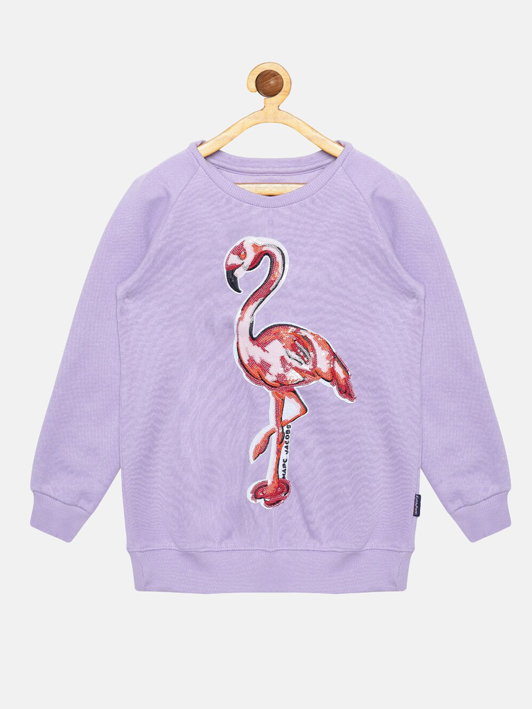 KiddoPanti Girls Lavender Sweatshirt