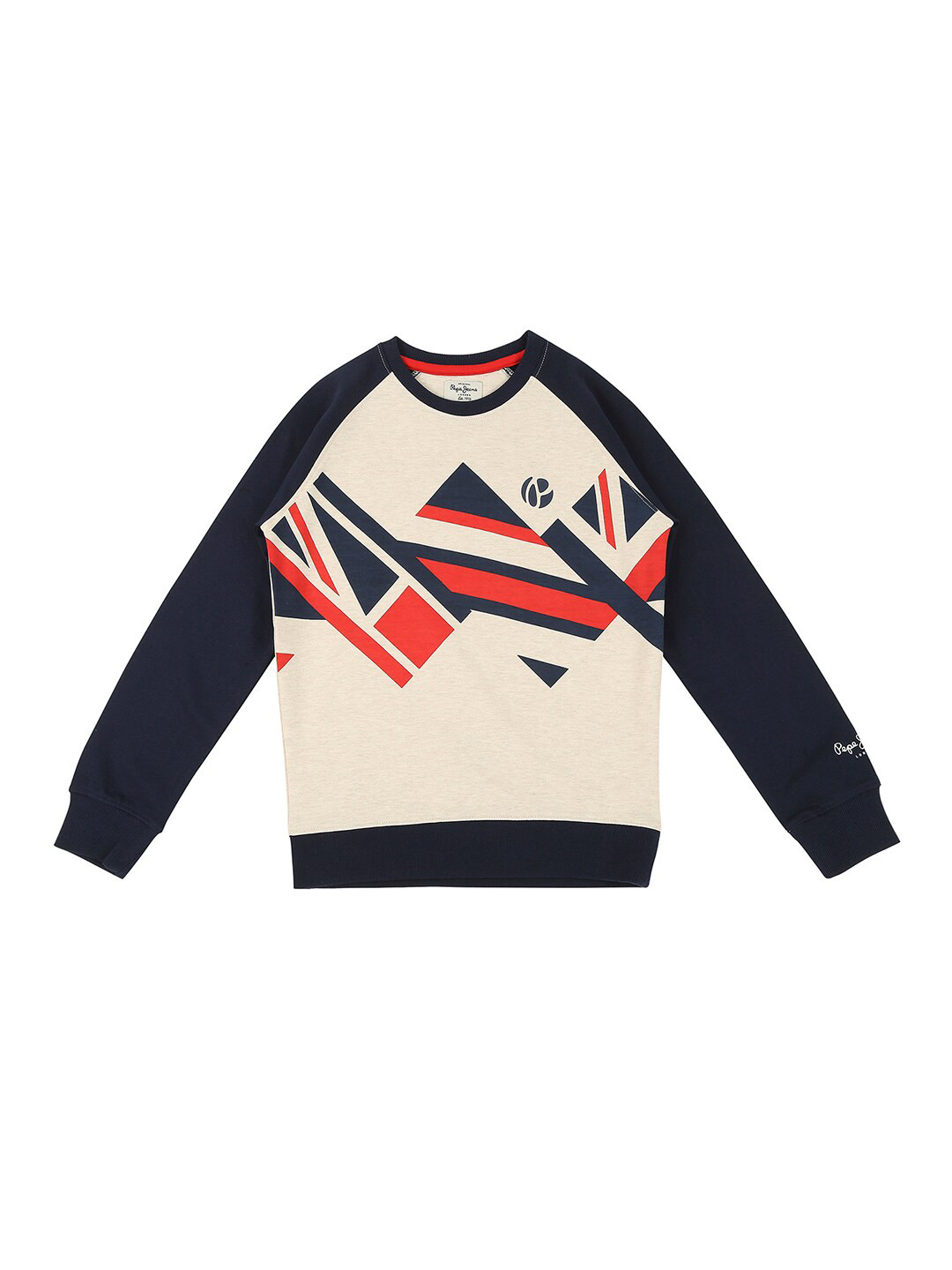 Pepe Jeans Boys White Sweatshirt