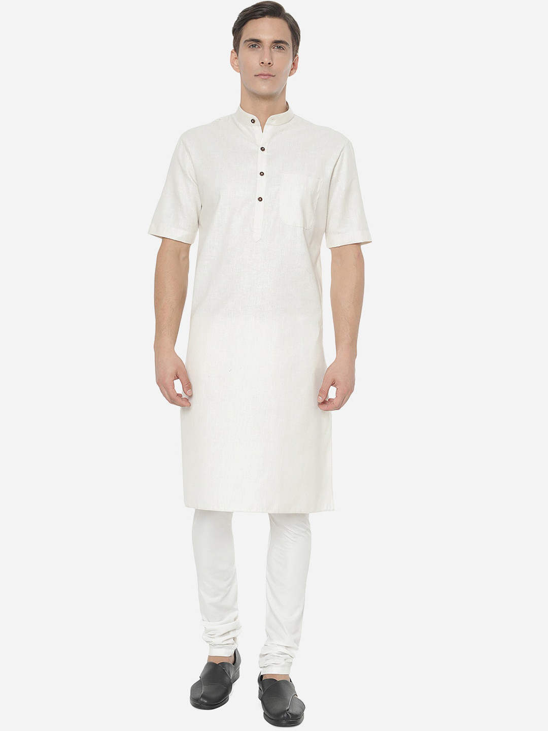 Modi Kurta Men White cotton Kurtas