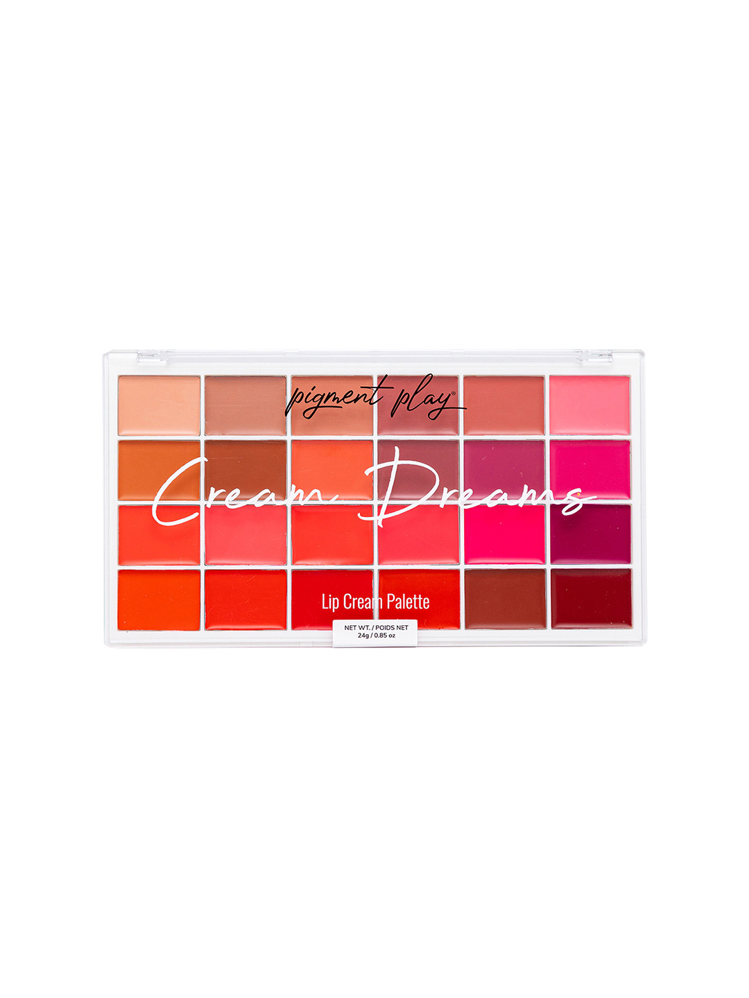 Pigment Play Highly Pigmented Lip Cream Palette 24 g - Cream Dreams