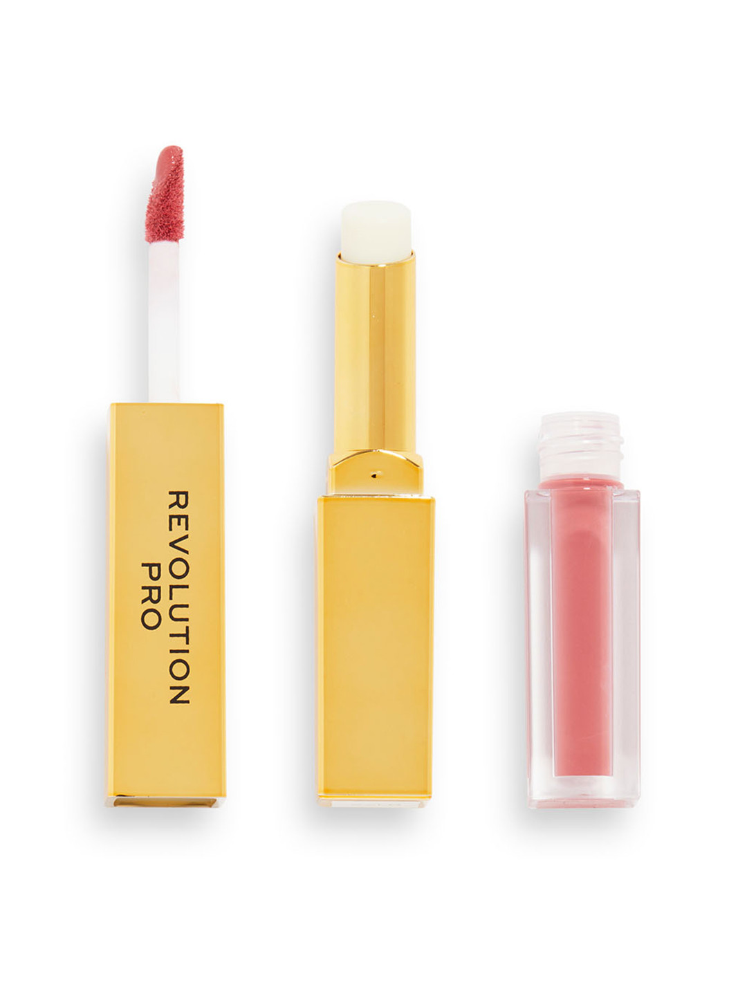 Makeup Revolution London Pro Supreme Stay 24h Matte Lip Duo Lipstick 1.5 g - Tease