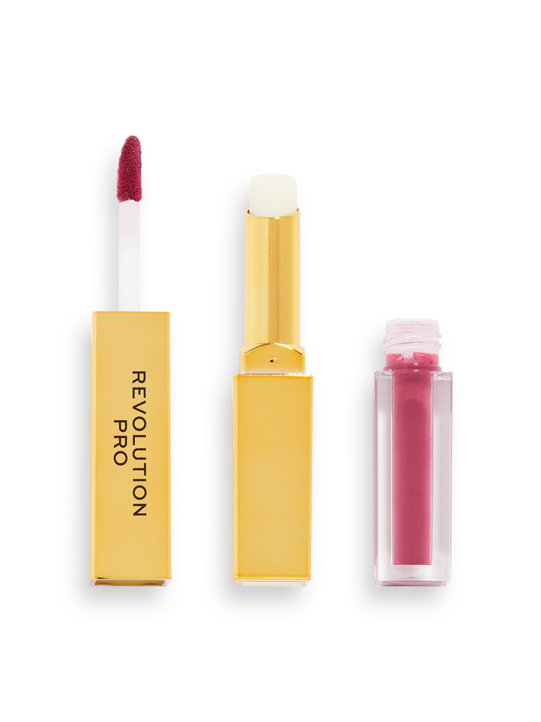 Makeup Revolution London Vegan Pro Supreme Stay 24h Matte Lip Duo Lipstick - Thirst