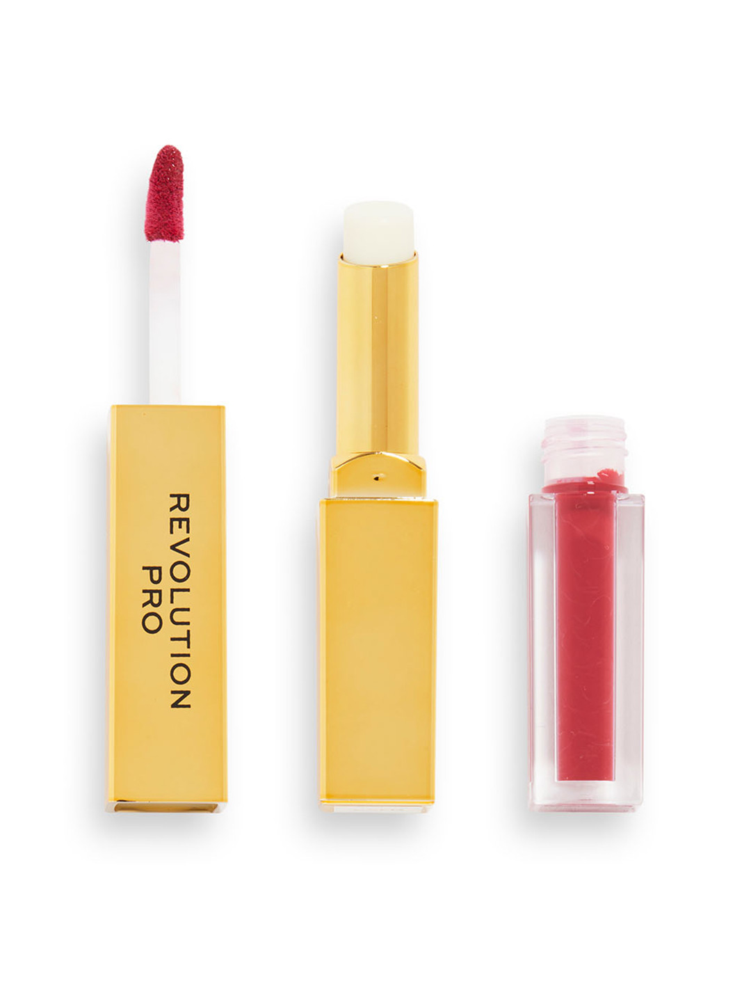 Makeup Revolution London Vegan Pro Supreme Stay 24h Matte Lip Duo Lipstick - Stiletto