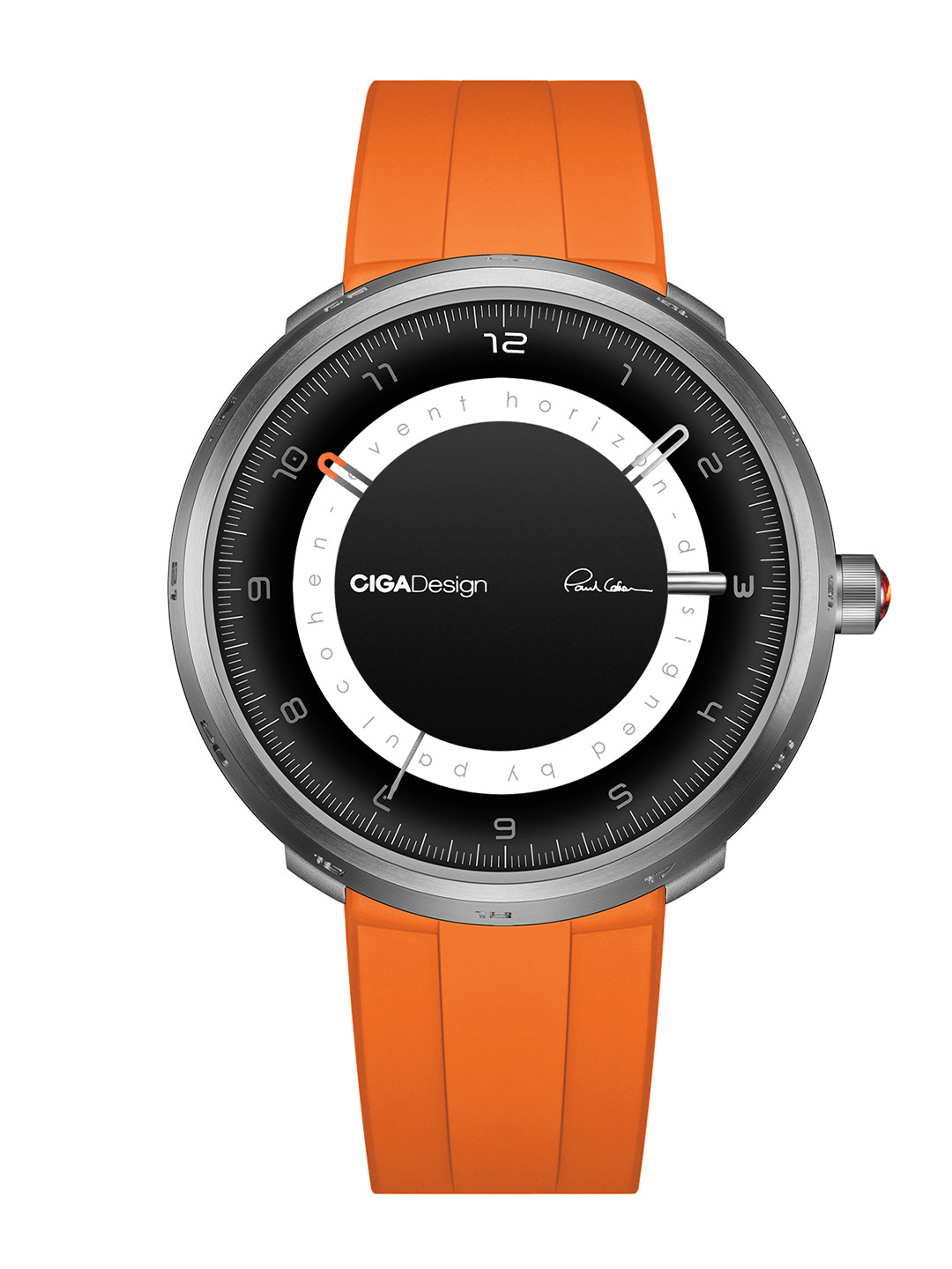 CIGA Design Men U Series Black Hole Automatic Mechanical Watch With Titanium case