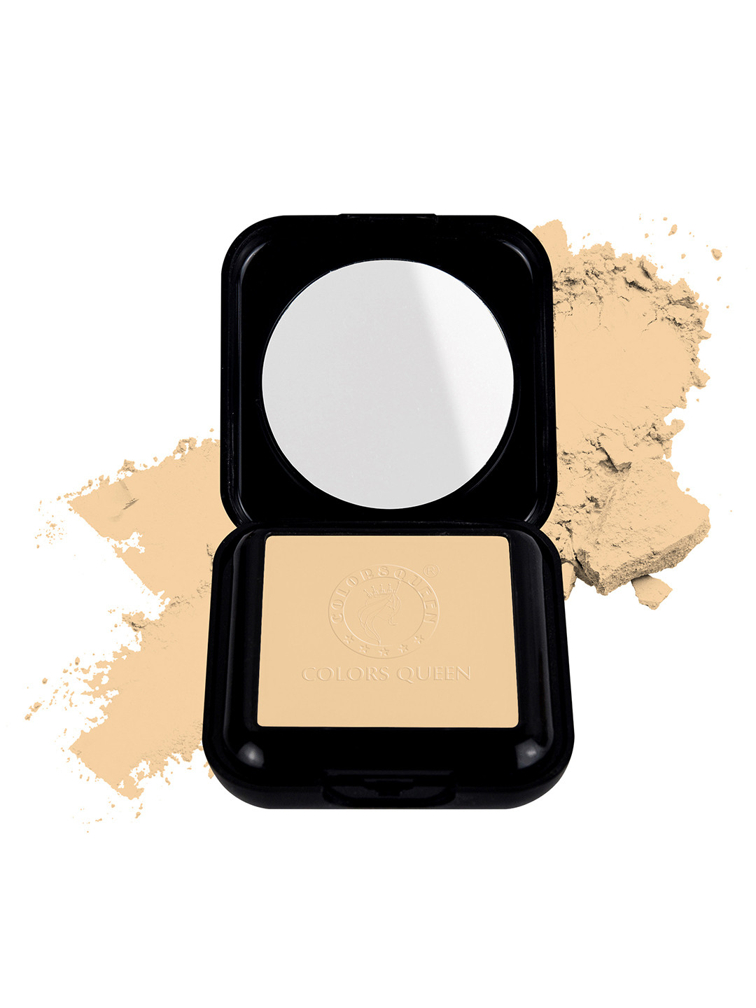 Colors Queen Cream Fit For U Matte Compact Powder 18g - Sun Beige 03