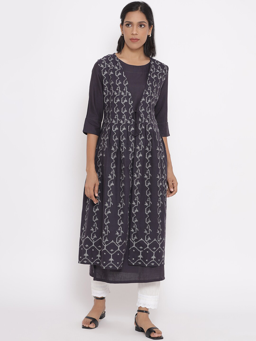W Ethnic Motifs Printed Kurta