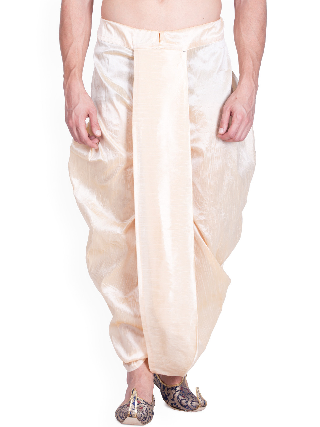 Here&Now X Sanwara  Beige Dhoti