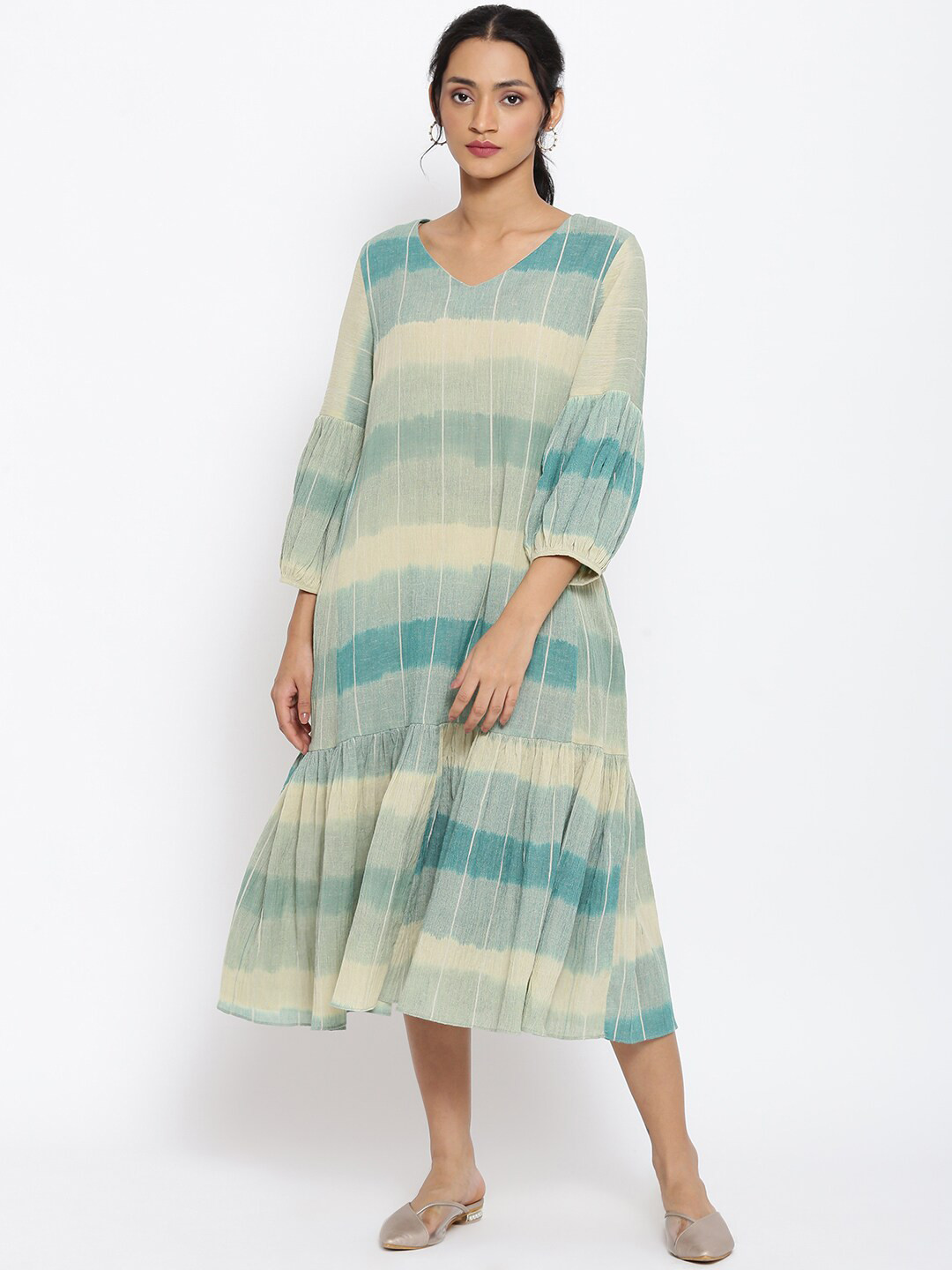 W Midi Cotton Dress