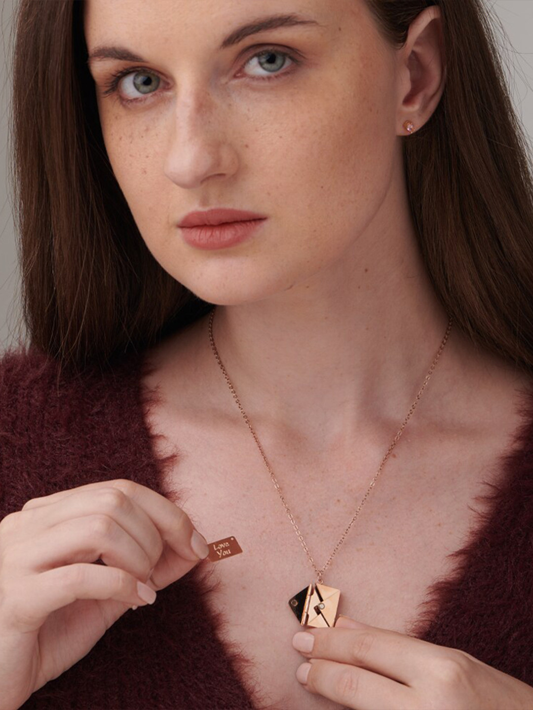 PALMONAS Gold-Toned Gold-Plated Necklace