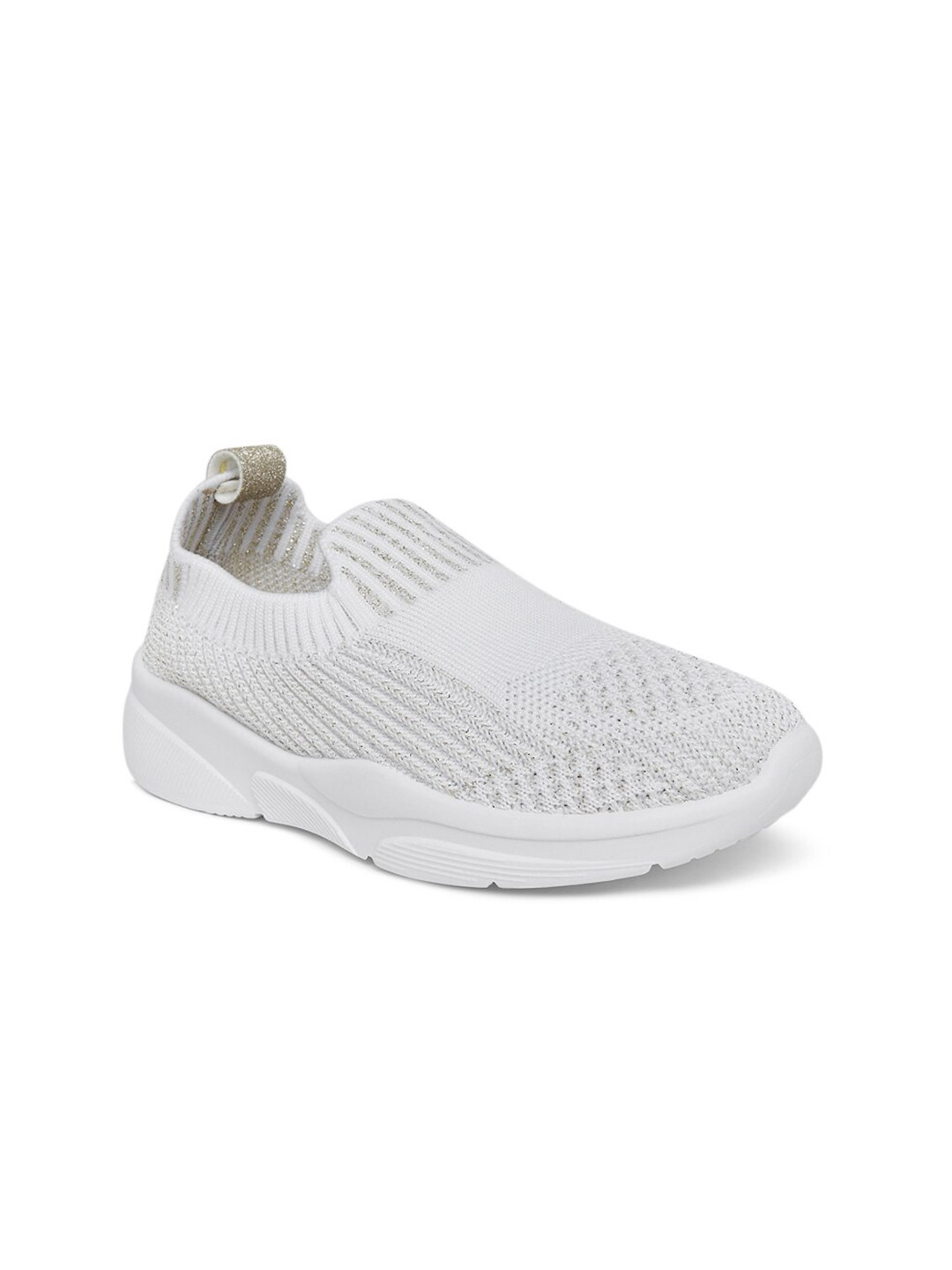 Pantaloons Junior Girls White Running Non-Marking Shoes