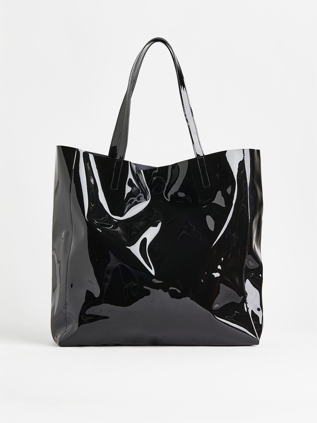 Buy H M Women Black Solid Shopper Handbags for Women 19410042