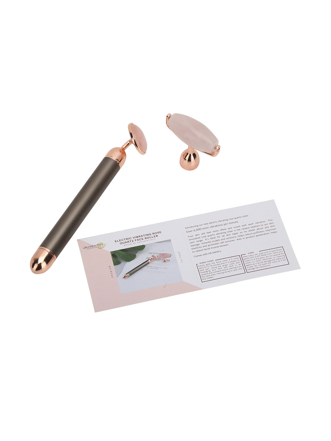 OROSSENTIALS Green Electric Vibrating Face Roller