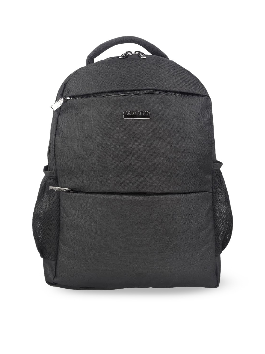 Carlton London Unisex Black Backpack 23 Litres