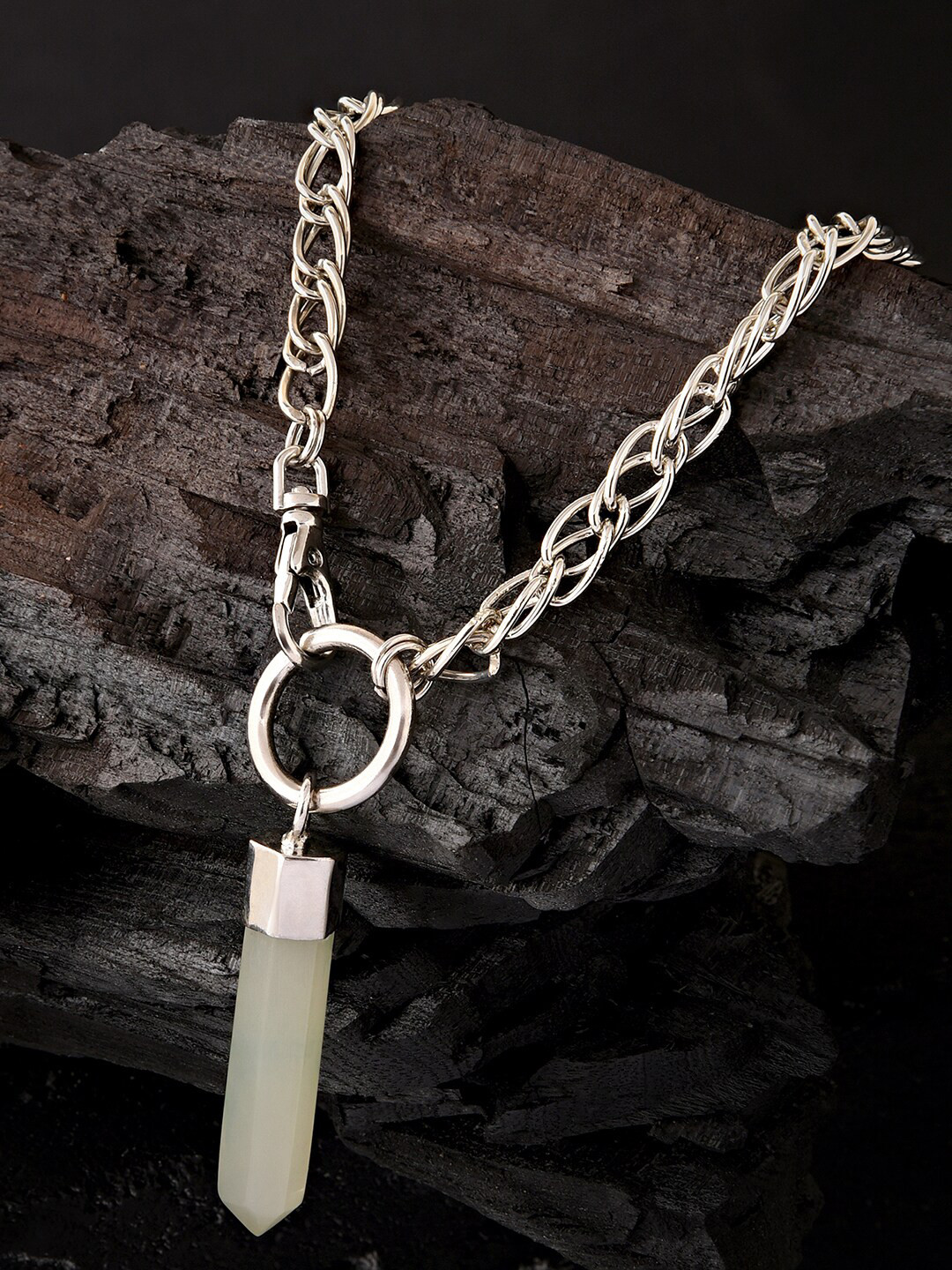 The Bro Code Men Silver-Plated Necklace