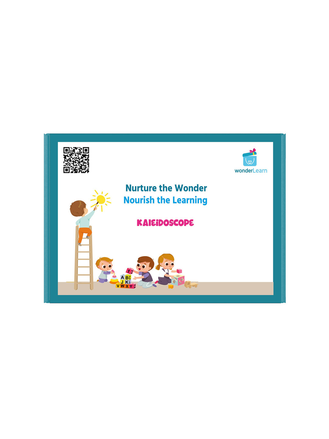 wonderLearn Kids White & Blue Skill Development Learning and Development Toys