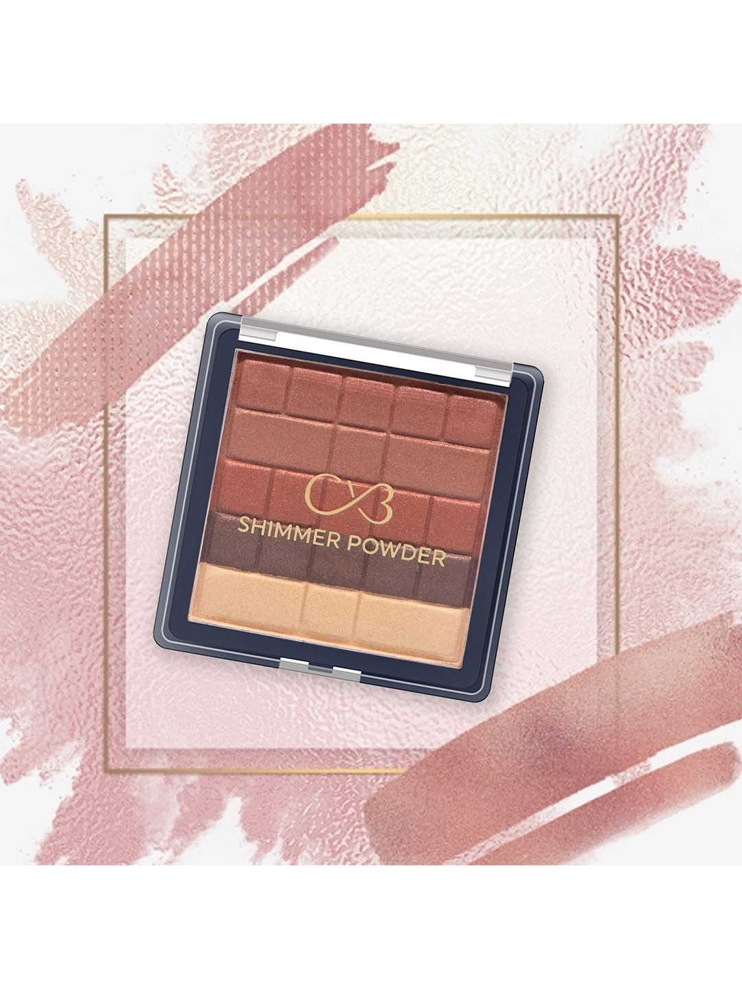 CVB Women Rose Gold Shimmer Powder 01-10 g