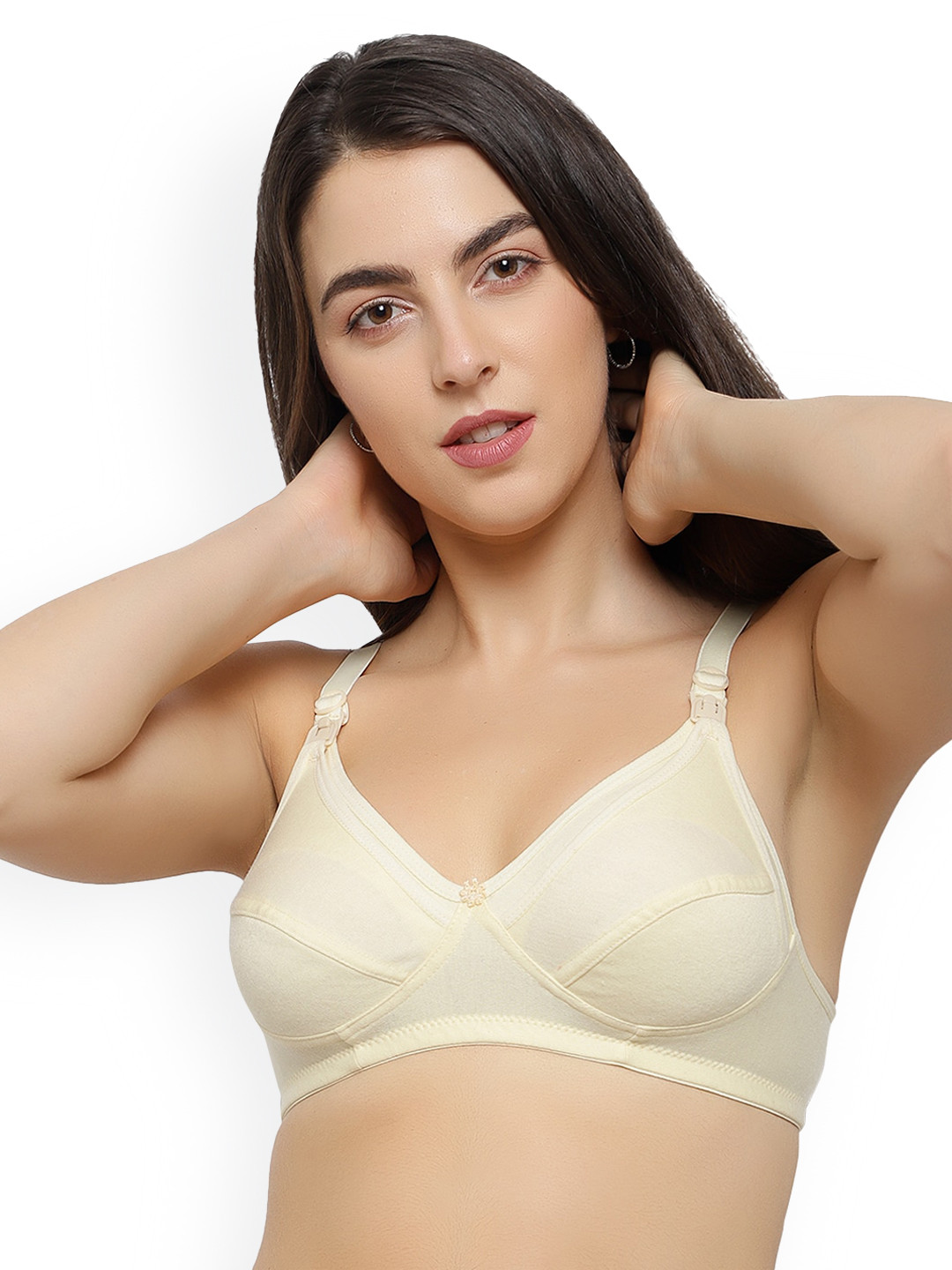 KYODO Women Yellow Non Padded & Non Wired Maternity Bra-KYODO_BR_Fee