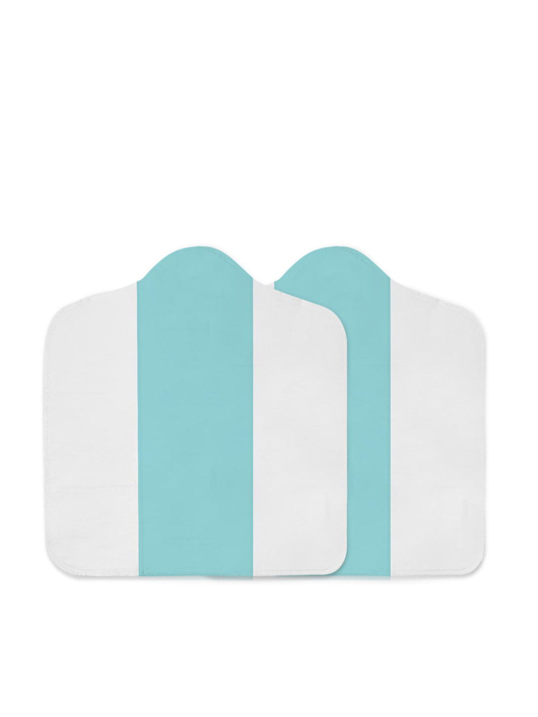 SuperBottoms Set Of 2 Foldable Sustainable Quick-Sustainable Drying Sustainable Dry Feel Magic Pads