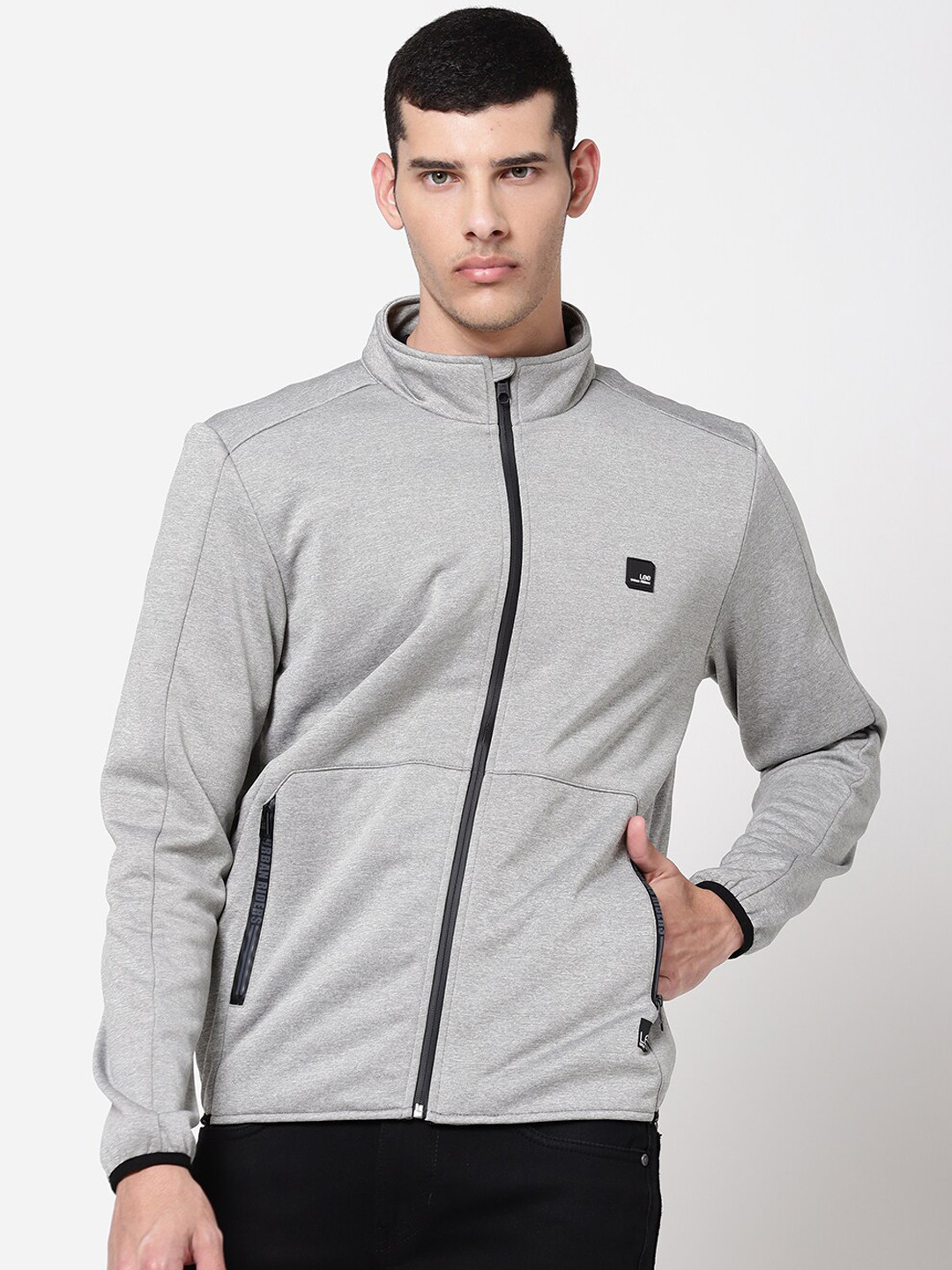 Lee Men Grey Tailored Jacket