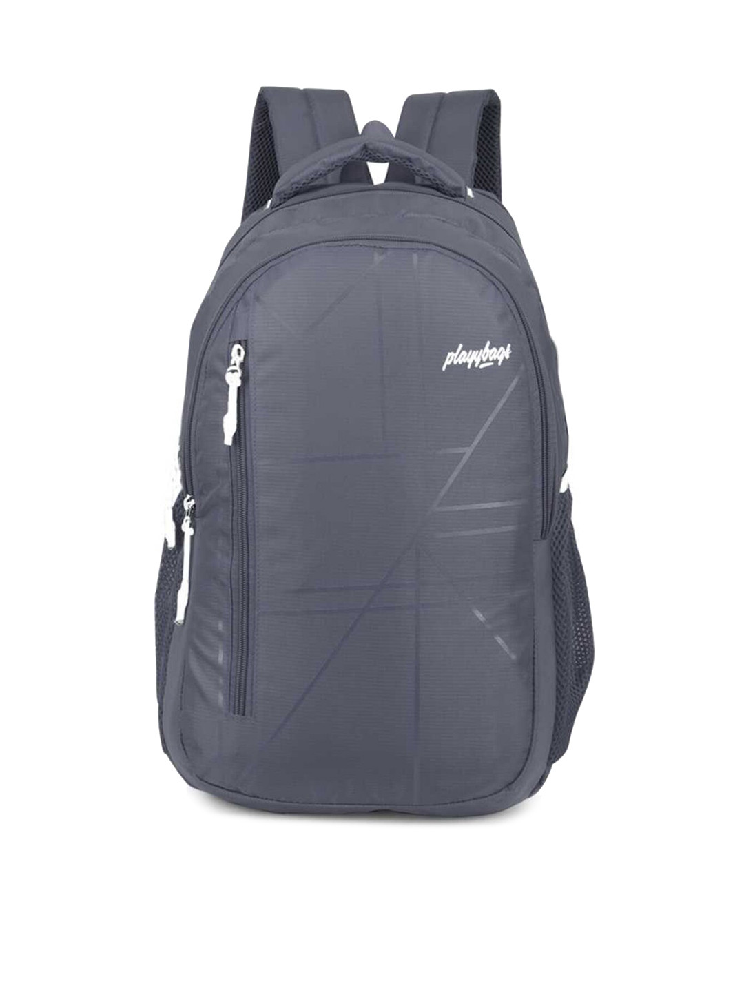 PLAYYBAGS Unisex Grey Casual Laptop Backpack
