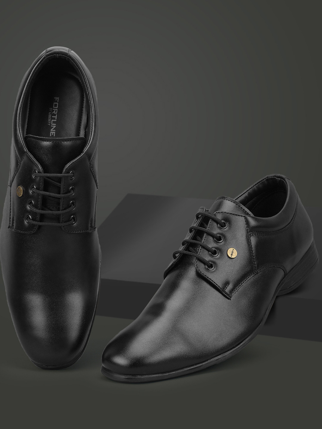 Liberty Men Lace-Up Derby Formal Shoes
