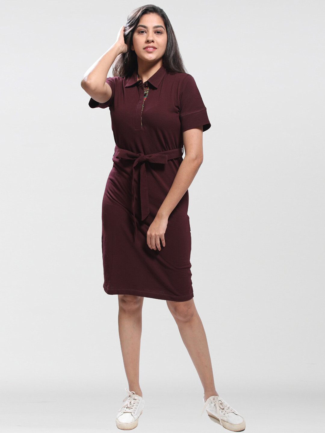 Dream of Glory Inc Purple Shirt Dress