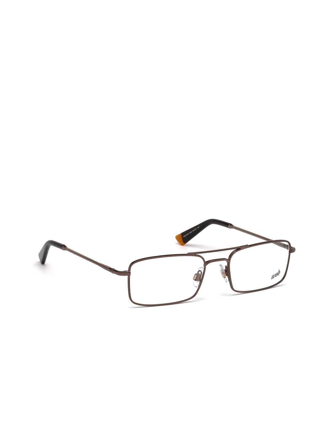 WEB EYEWEAR Men Transparent Full Rim Square Frames WE5194 54 009