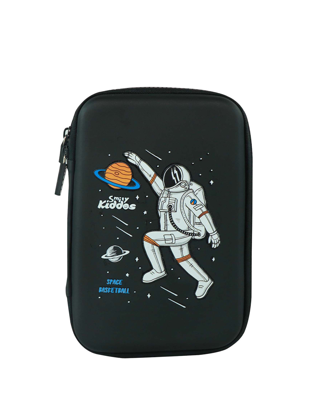 Smily kiddos Kids Black Printed Pen Case