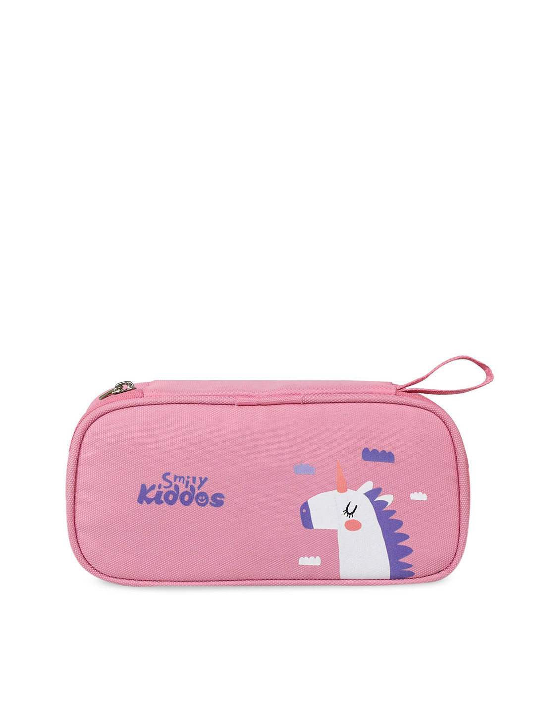 Smily Kiddos Kids Pink Unicorn Printed Pen Case