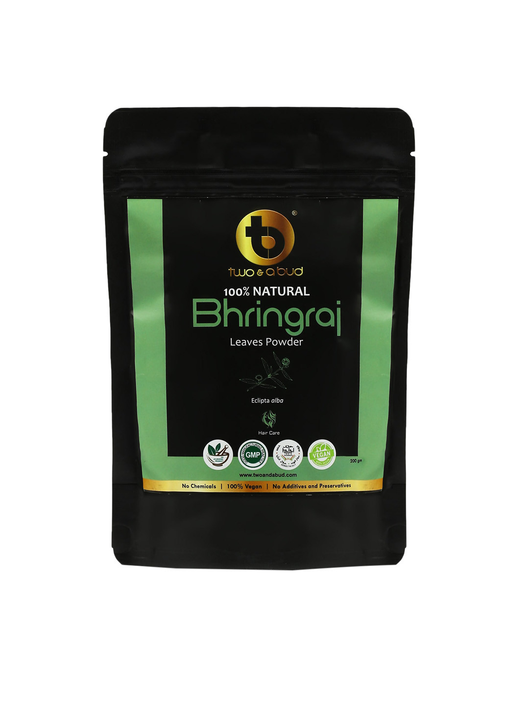 Two & A Bud Beige Bhringraj Powder