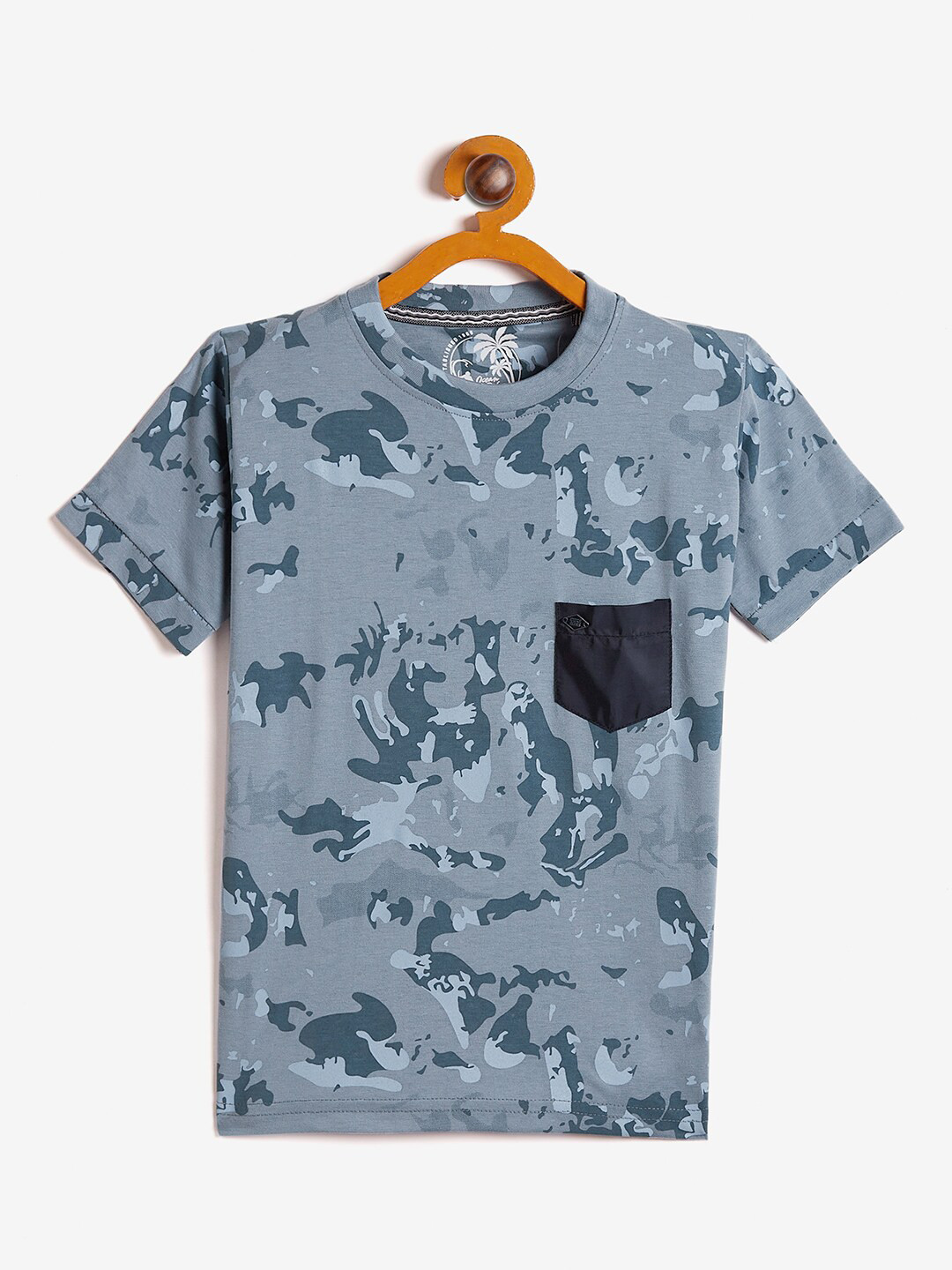 Duke Boys Grey Printed T-shirt