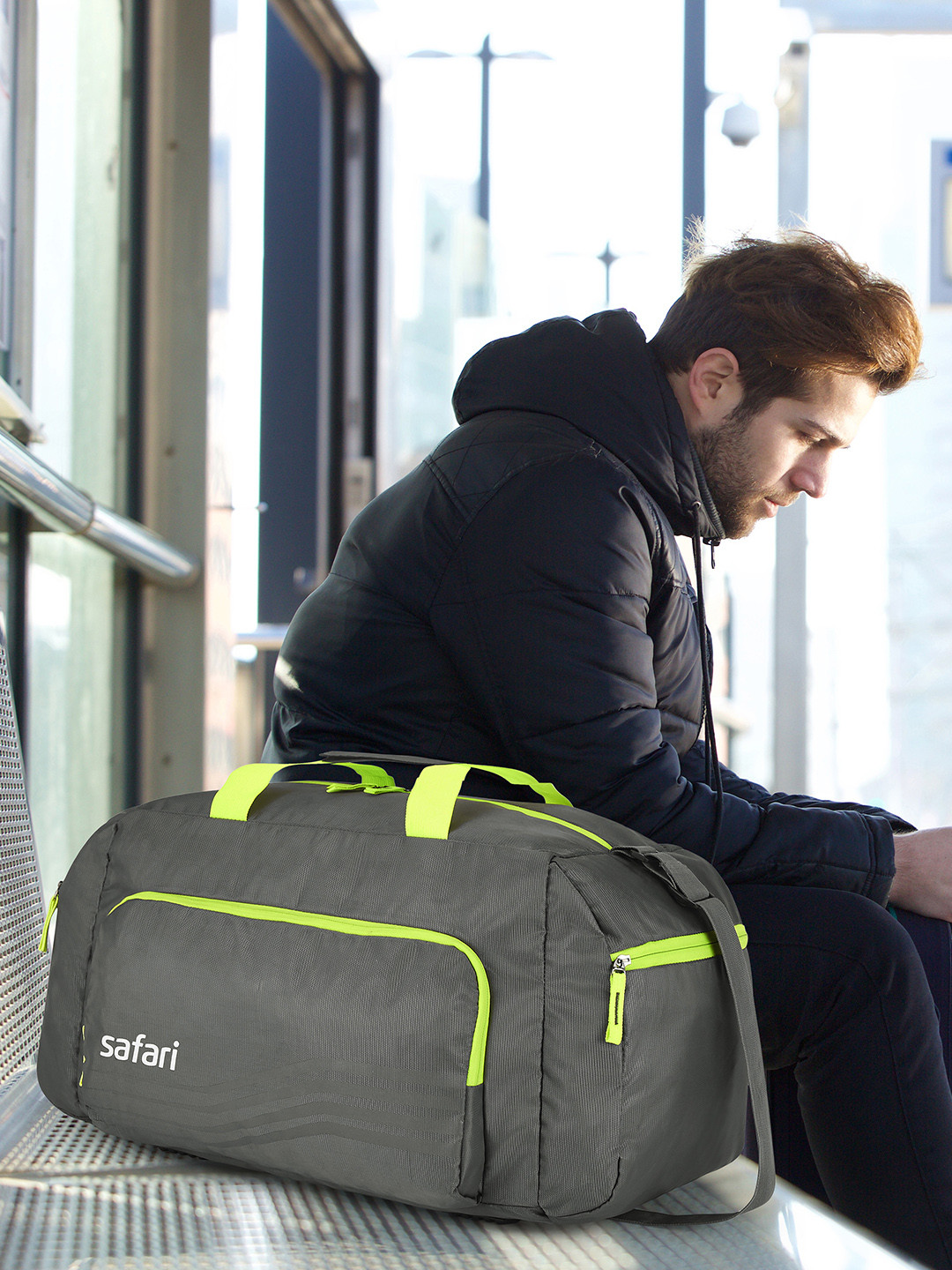 Safari Panorama Large Duffle Bag -  41 L