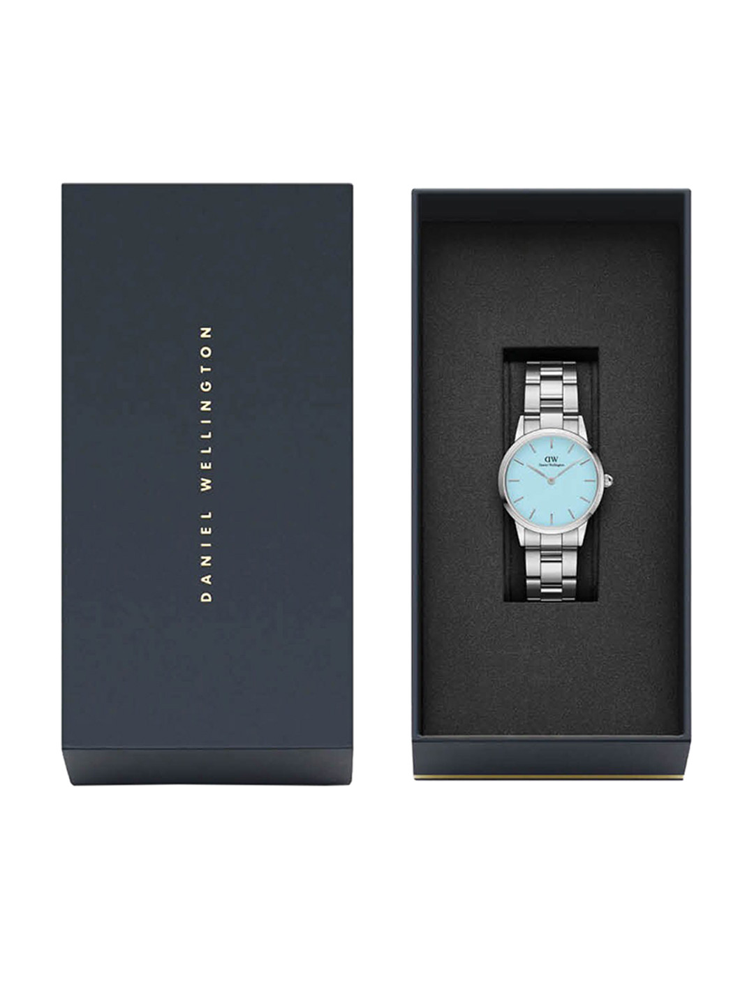 Daniel Wellington Iconic Link Capri Women Dial Blue 28mm Analogue Watch- DW00100540