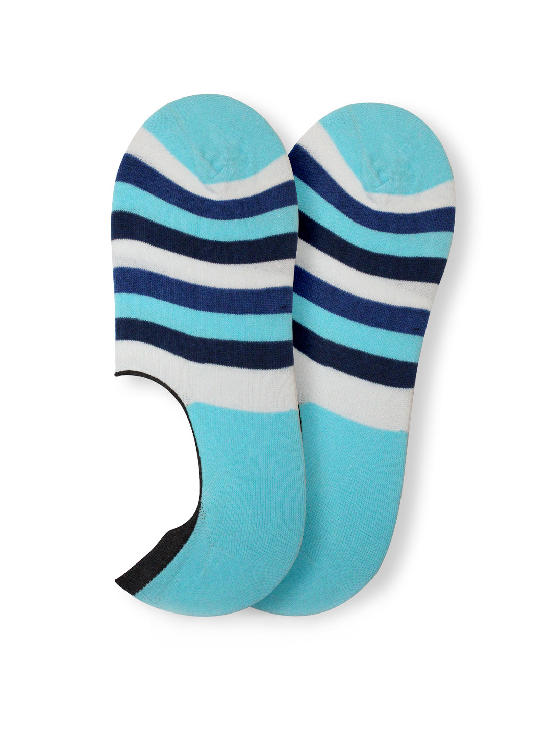 Man Arden Men Blue Arden The Ocean Hues Edition No Show Loafer Socks