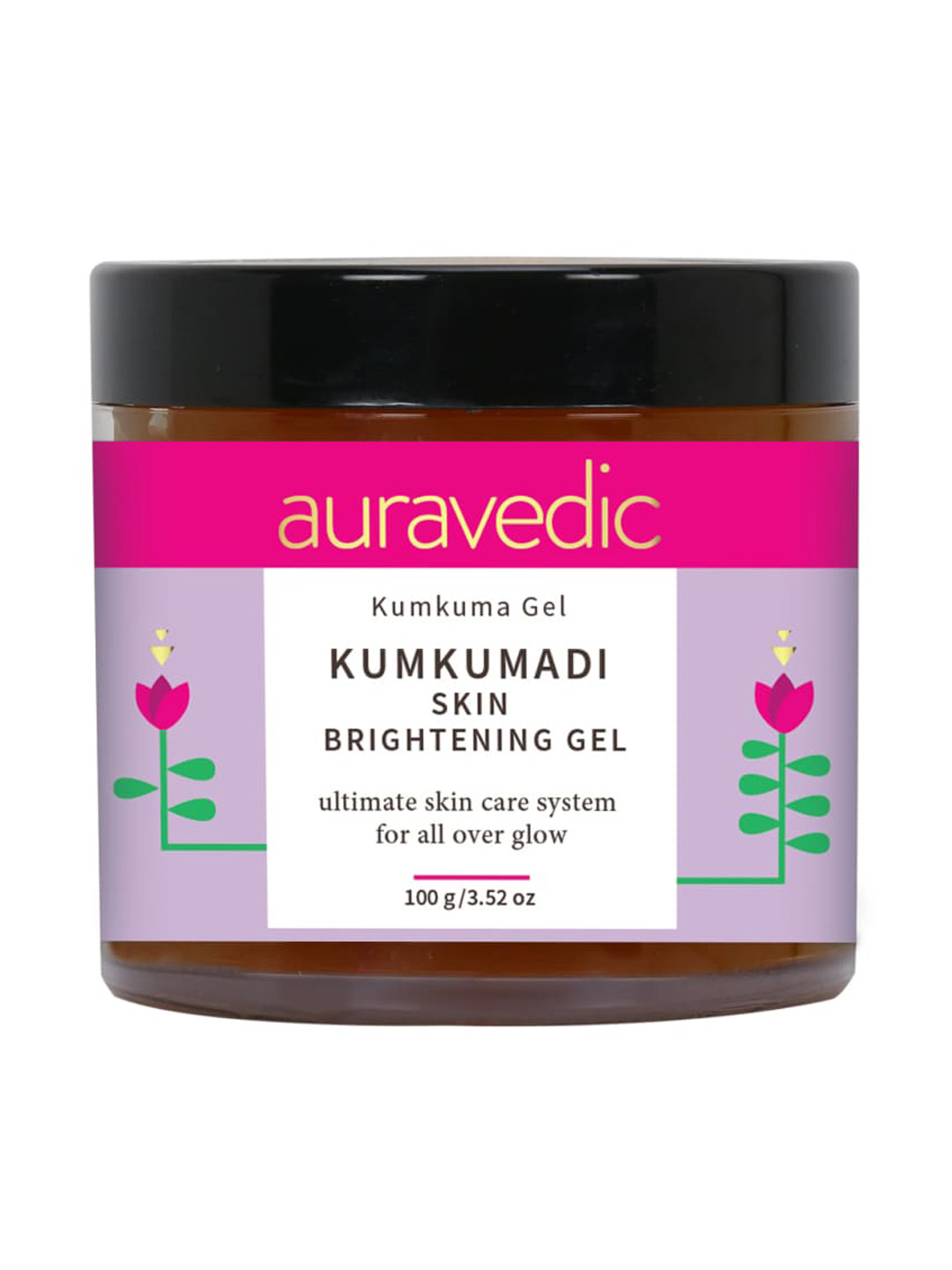 Auravedic Kumkumadi Skin Brightening Gel with Kumkumadi Tailam - 100g