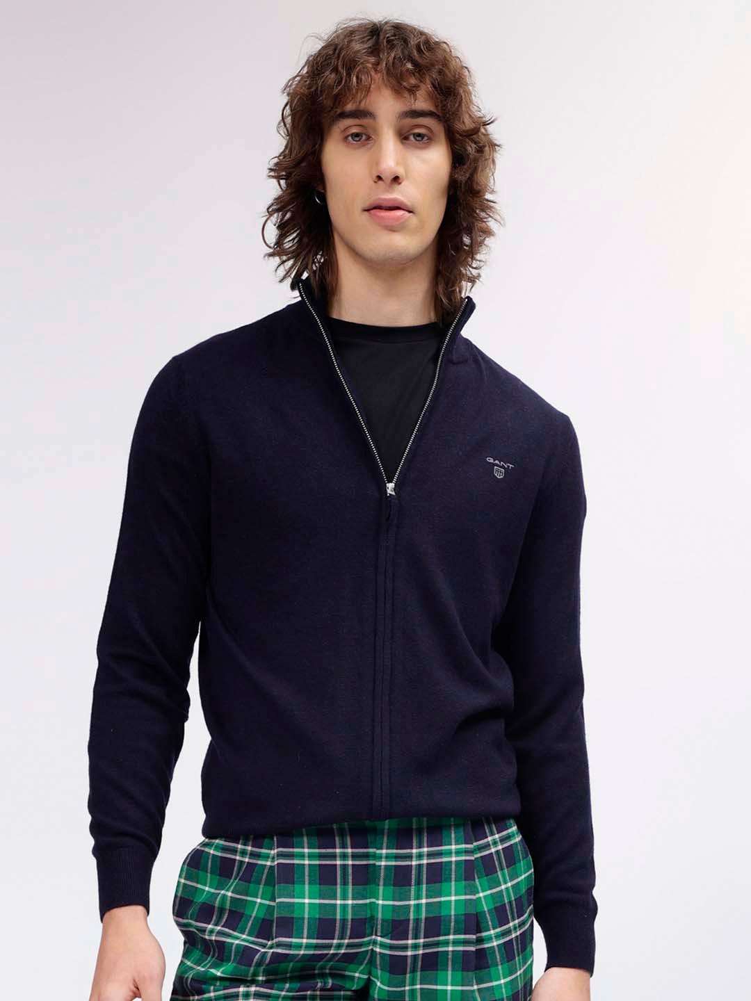 GANT Men Blue Cardigan