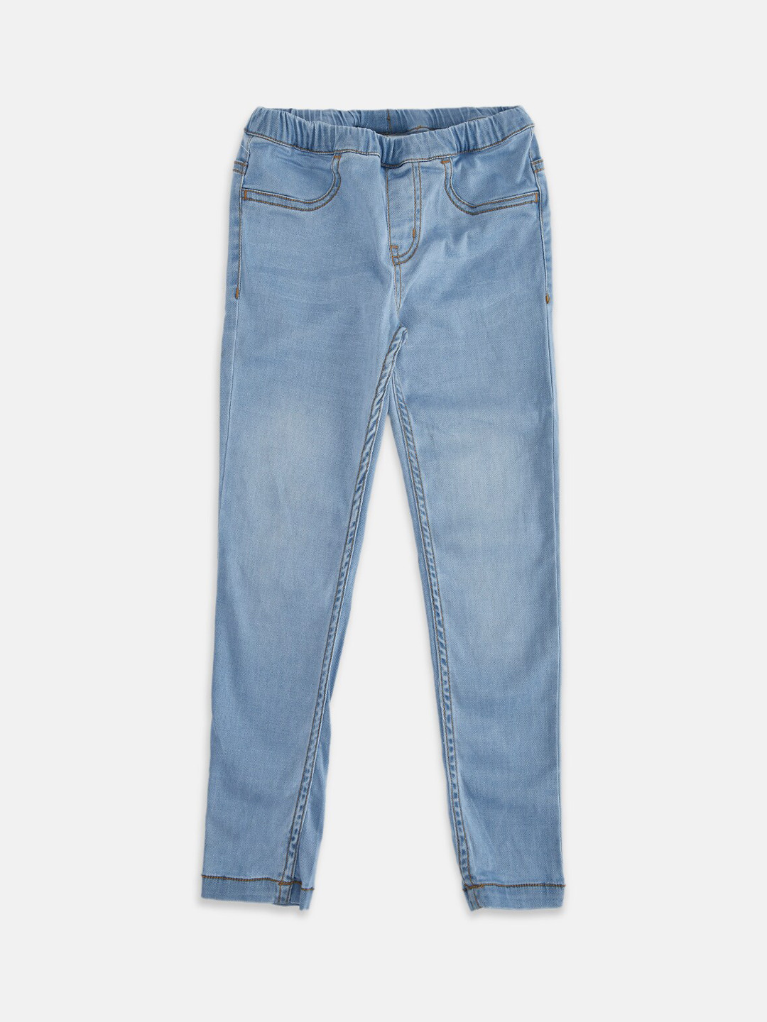 Pantaloons Junior Girls Blue Light Fade Jeans