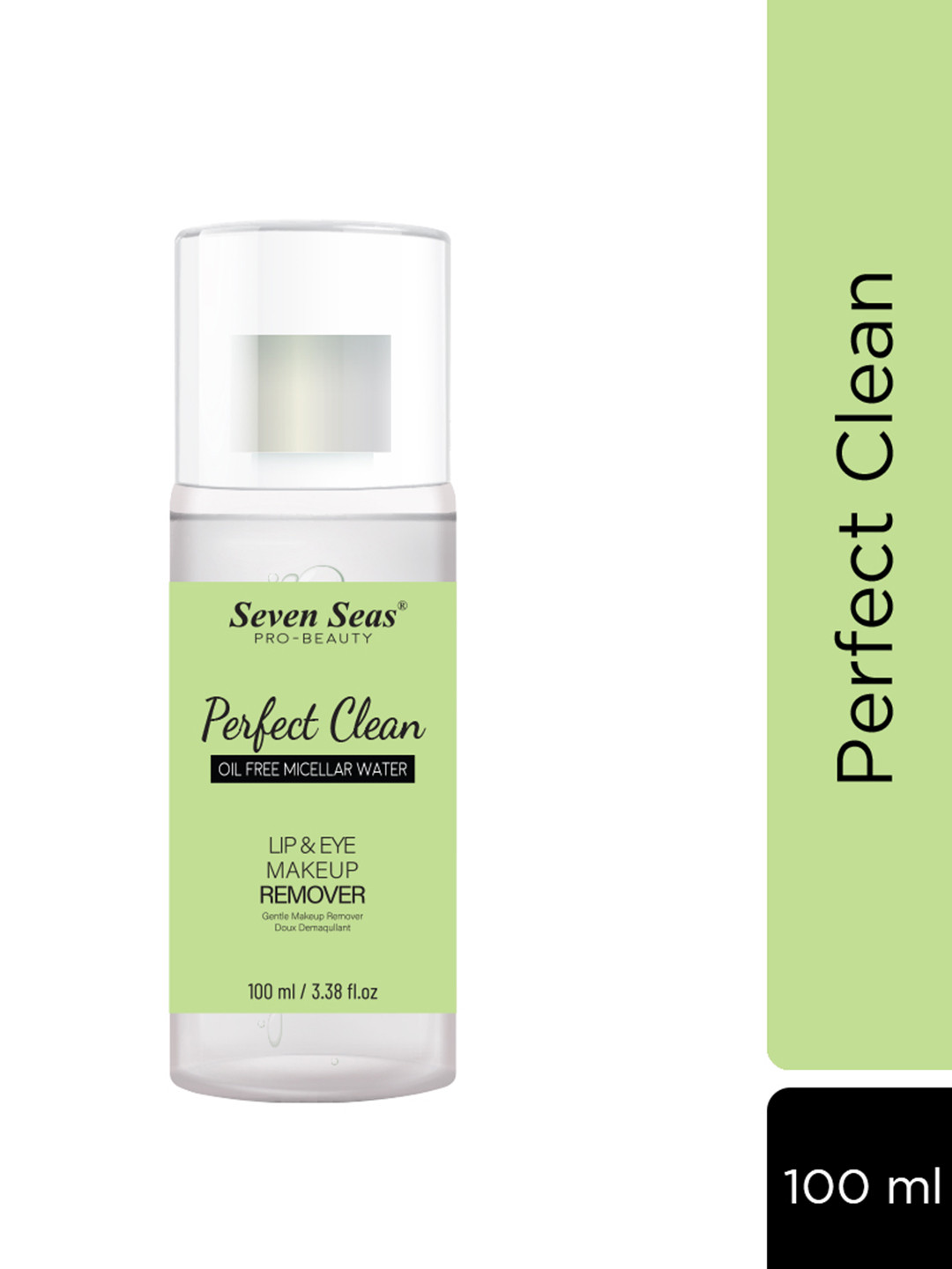 Seven Seas Perfect Clean Lip & Eye Makeup Remover Oil-Free Micellar Water-100 ml