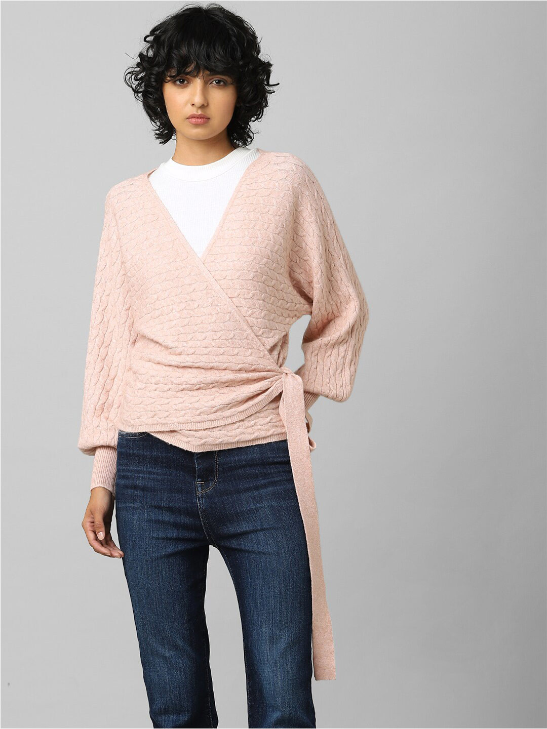 ONLY Women Pink Cardigan