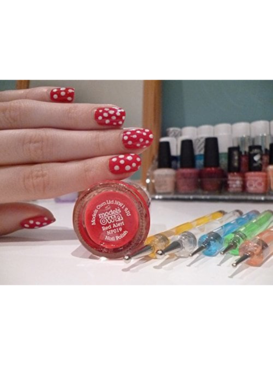 Alexvyan Set of 5 2 Way Art Dotting Marbleizing Tool Pen