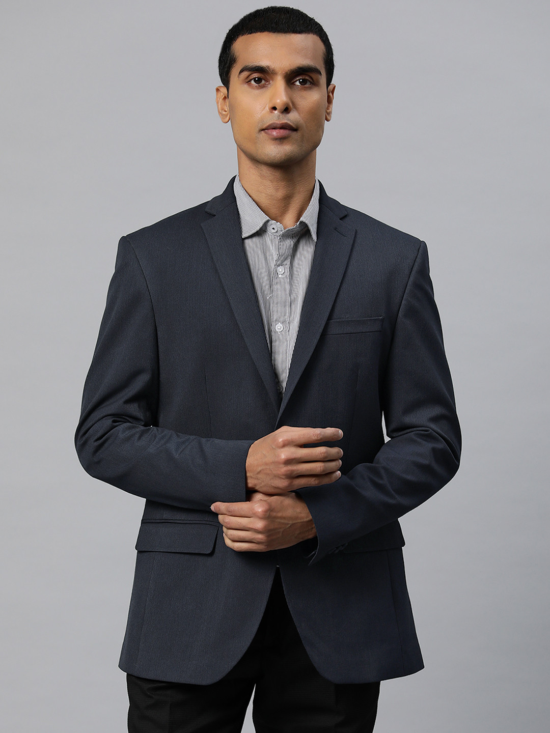 Marks & Spencer Men Single-Breasted Slim Fit Formal Blazer