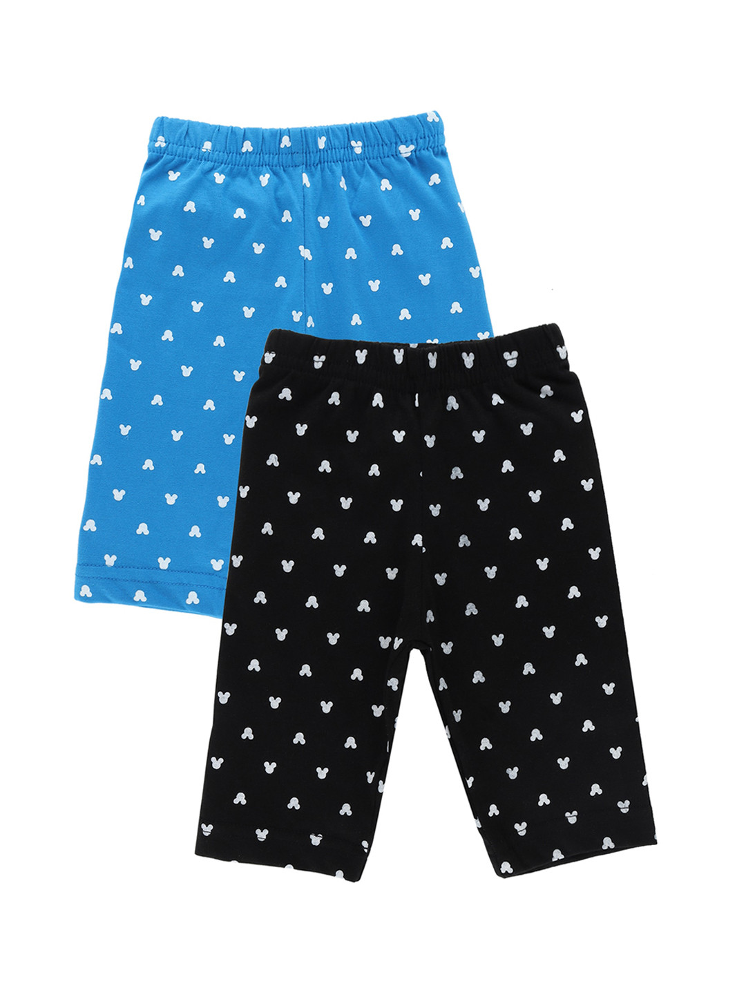 Bodycare Kids Pack Of 2 Mickey & Friends Printed Cotton Shorts