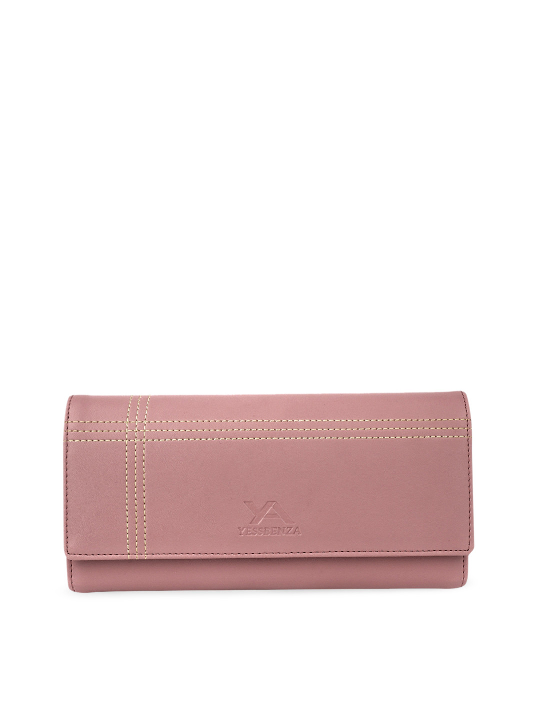 YESSBENZA Rose Solid Envelope Clutch