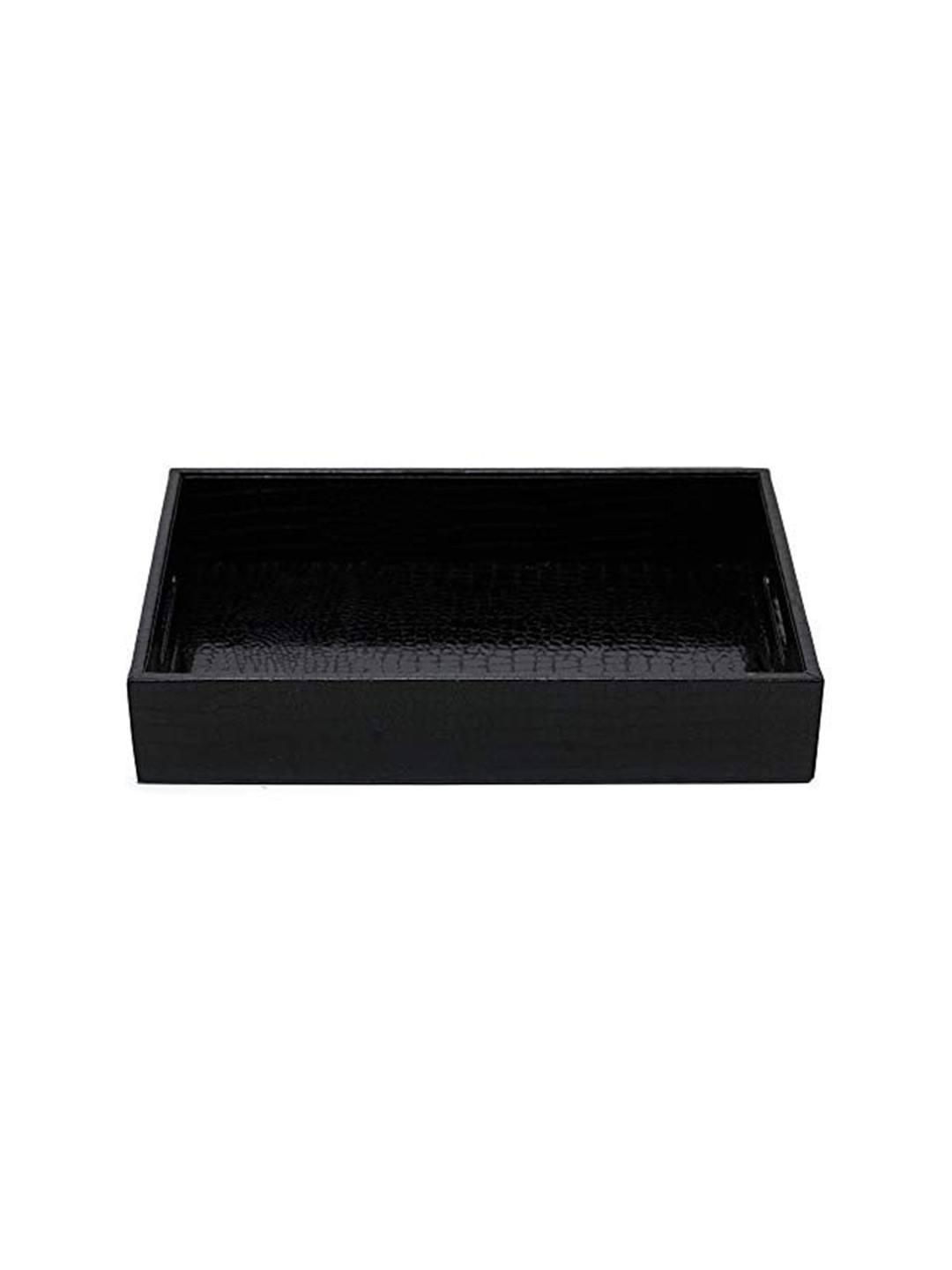 Alpna Black Textured Serving Tray