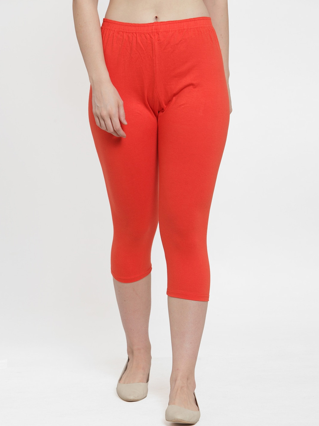 GRACIT Women Orange Capris