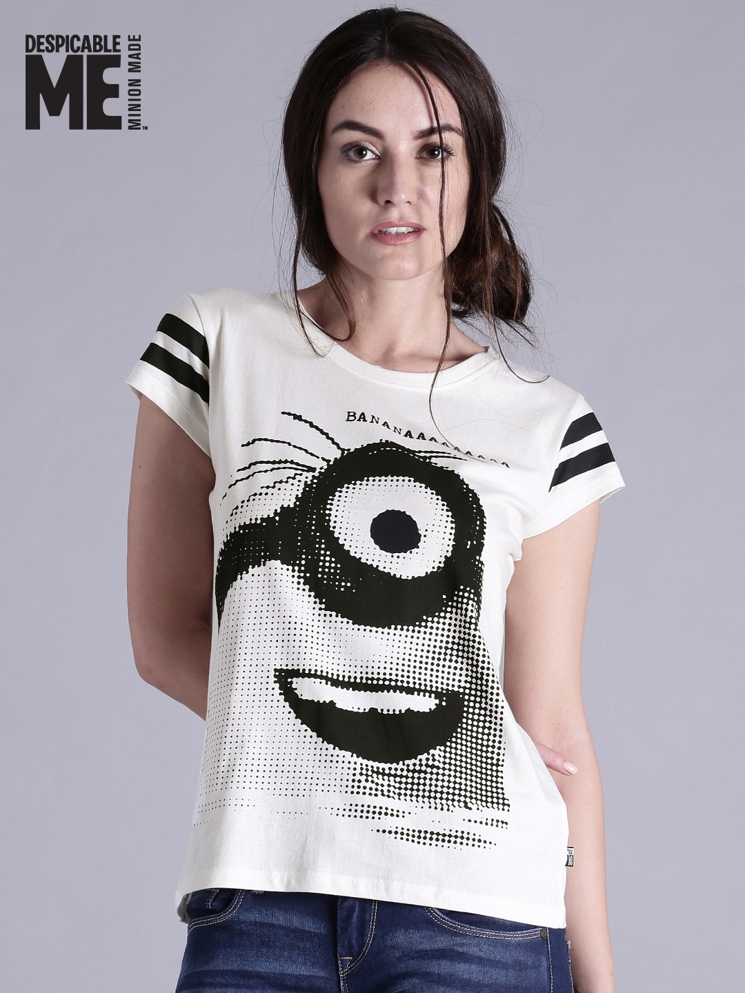 Minion t shirt store myntra