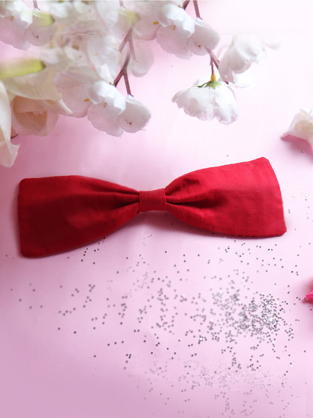 Soho Boho Studio Women Red Bow Hairband