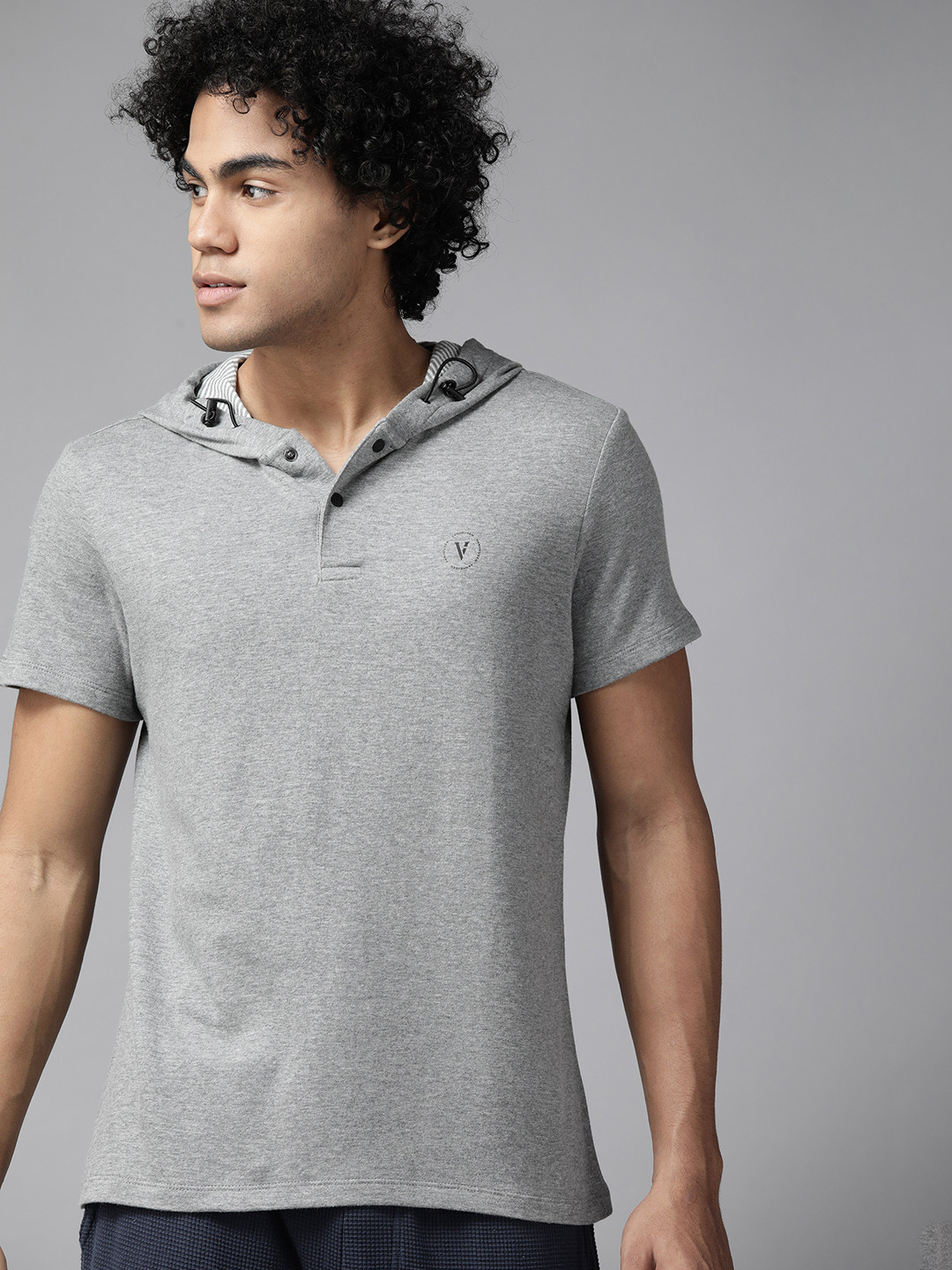 Van Heusen Flex Hooded Golf T-shirt